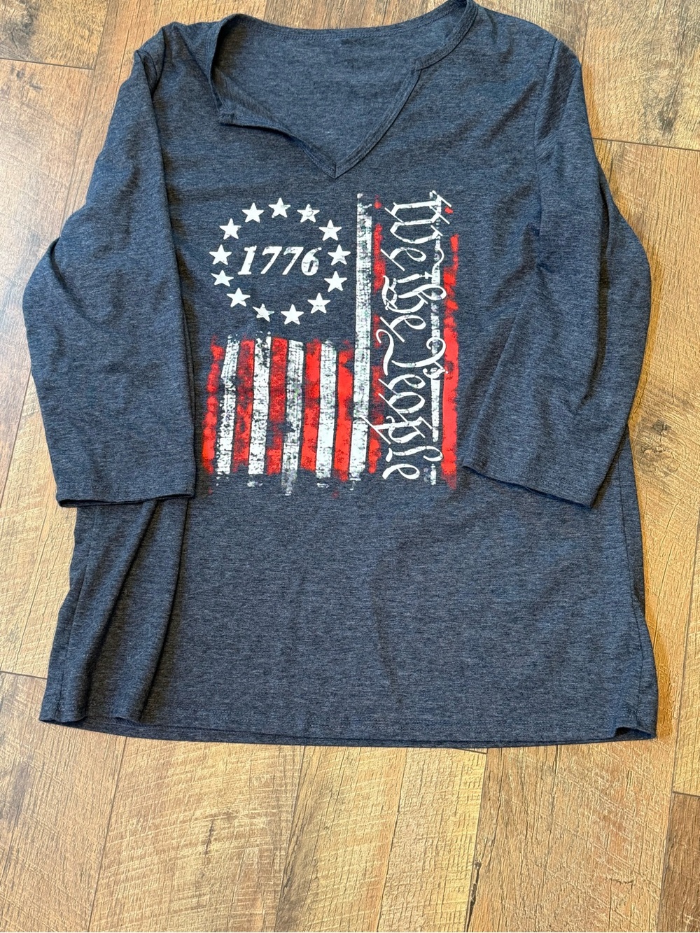 Patriotic 'We The People' 1776 Graphic Tee -